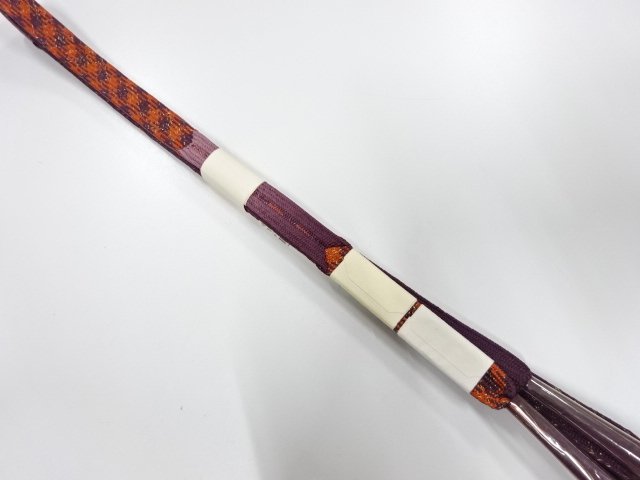 JAPANESE KORAI HAND-TIED OBIJIME CORD / UNUSED